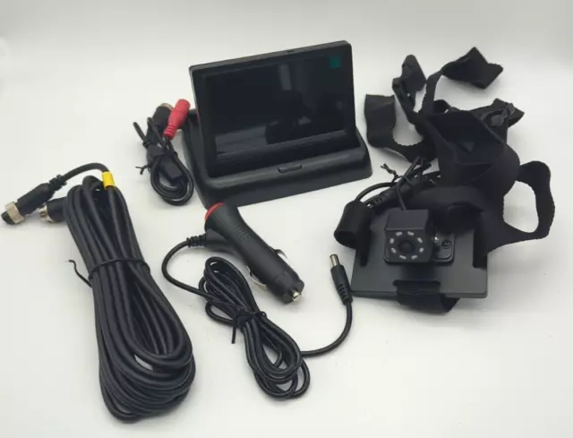 Monitor de automóvil inteligente pequeño viajero para bebé - modelo YB-403CA nuevo caja abierta