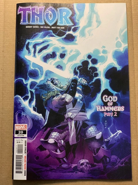Thor #20 (Marvel 2020) - 1st Print - 1st App God of Hammers - Donny Cates - NM