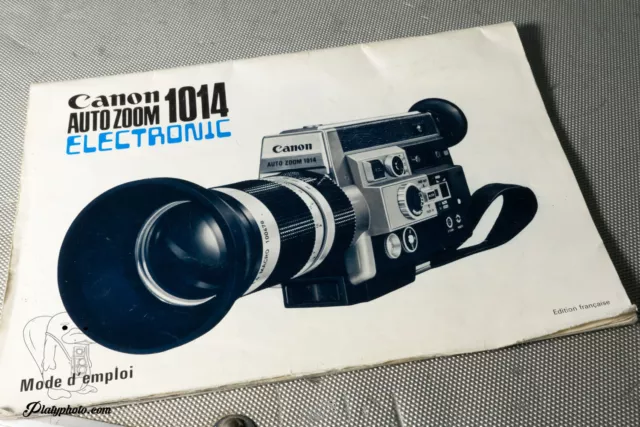 -Fr- Canon Auto Zoom 1014 Electronic Mode D'emploi Notice Manual