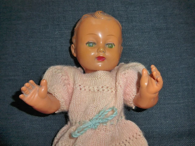 Tête De Poupée Vintage SNF Françoise En Celluloïd – Années 50/60