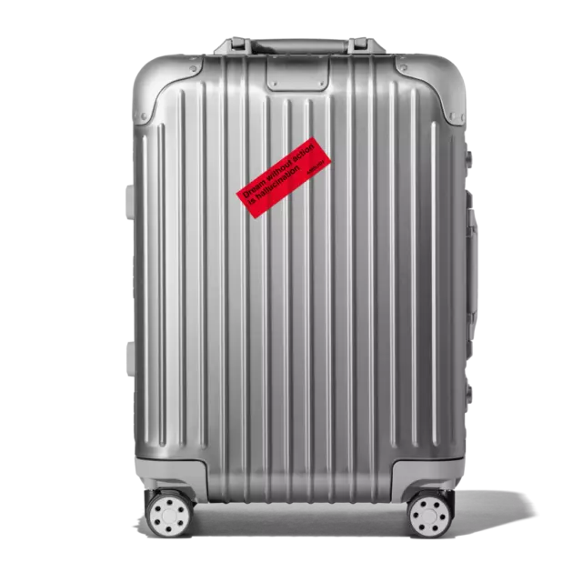 Off-White Transparent Luggage RIMOWA size H 21in x W 15in x D 9in