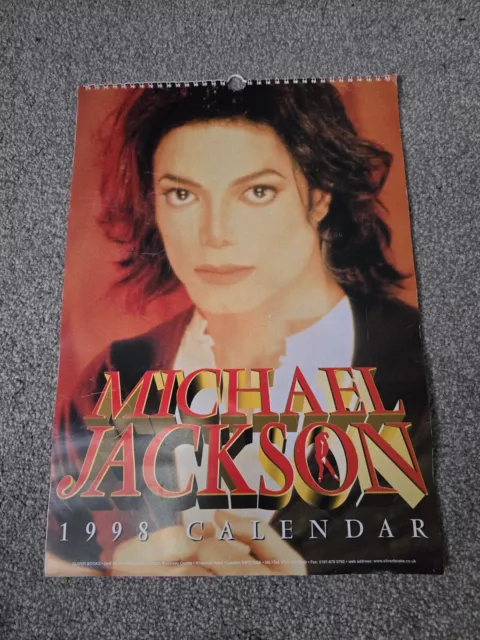 Michael Jackson Kalender 1998 Tour Bilder