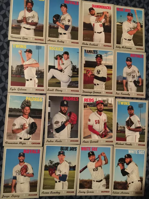 2019 Topps Heritage and High Number Baseball Base 1-725 (You pick your card) MLB