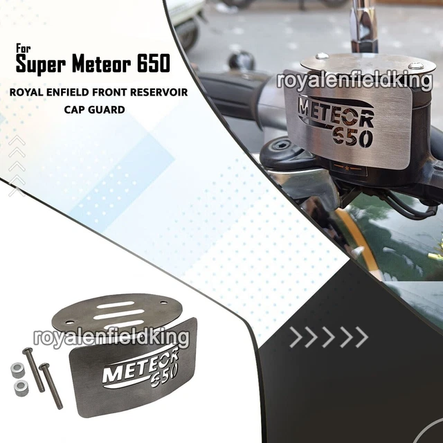 POUR ROYAL ENFIELD Super Meteor 650 Ss " Réservoir Casquette Protection