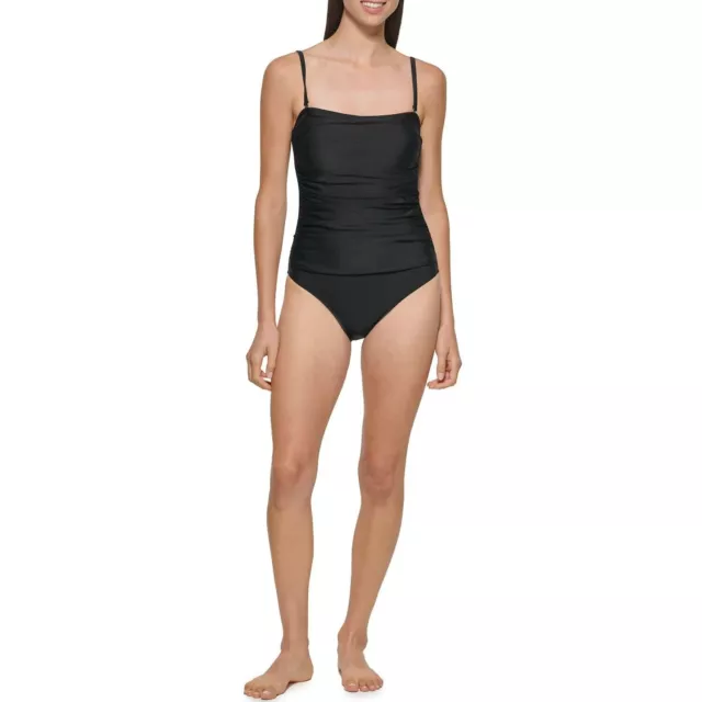 Iris & Lilly Women's Shapewear Bandeau Swimsuit Swimming Costume