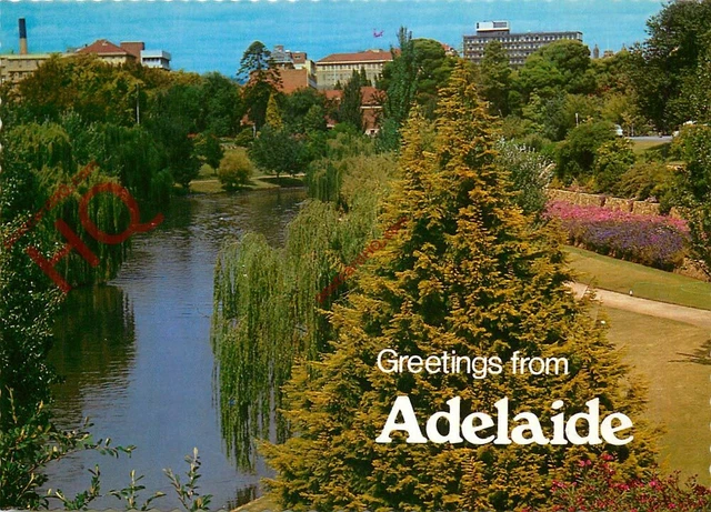 Picture Postcard: Adelaide, Torrens River