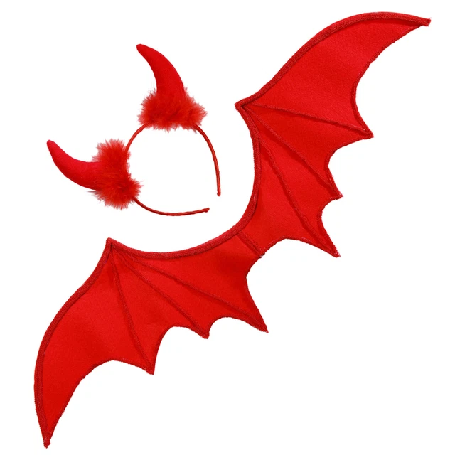 BF Souvenirs 1 Cerchietto A LED DEVIL In 3 Colori Brillanti Corna Del Diavolo Con Cuore, Festa Di Addio Al Nubilato, Halloween, Festa Popolare Per - Foto 4