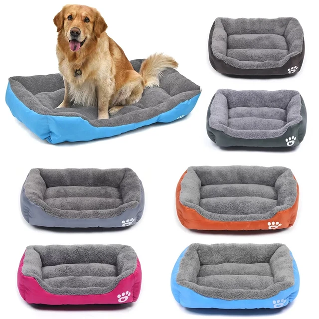 Pet Calming Bed Dog Cat Sleeping Kennel Puppy Super Soft Mat Pad Warm Nest