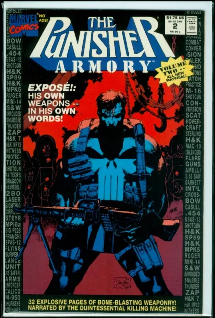 Marvel Comics The PUNISHER Armory #2 VFN/NM 9.0
