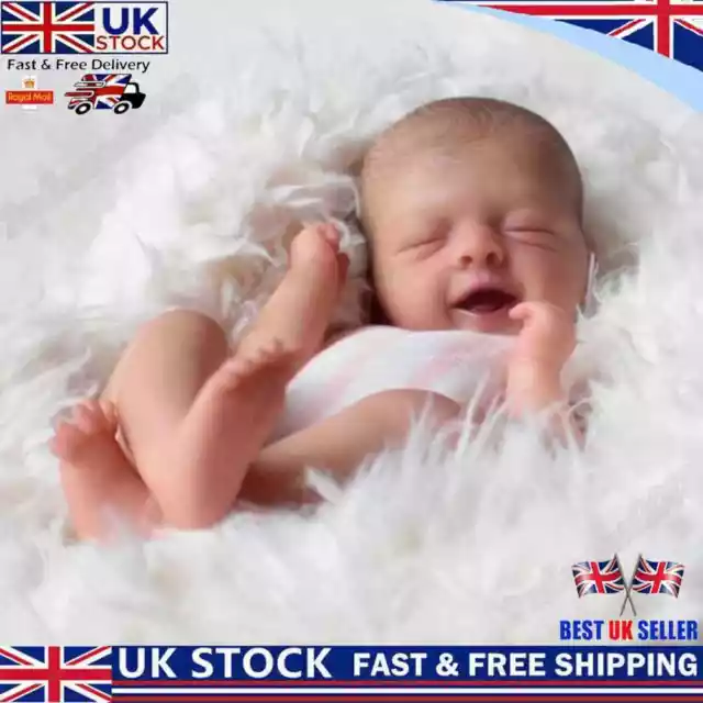 Unfinished Reborn Doll Kit Soft Touch Realistic Hand-assembled Emotions Babies U