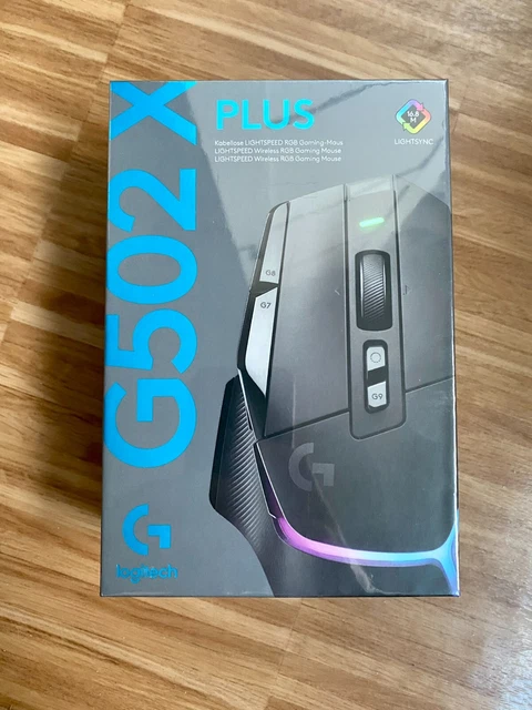 NEU & OVP Logitech G502 X PLUS Gaming-Maus kabellos RGB