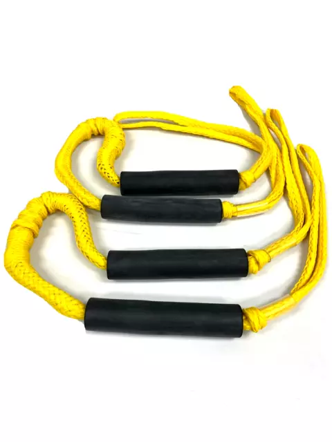 Two-Bungee Dock Line Boat Rope Dock Tie Mooring Rope Stretchable Docking 5 FT