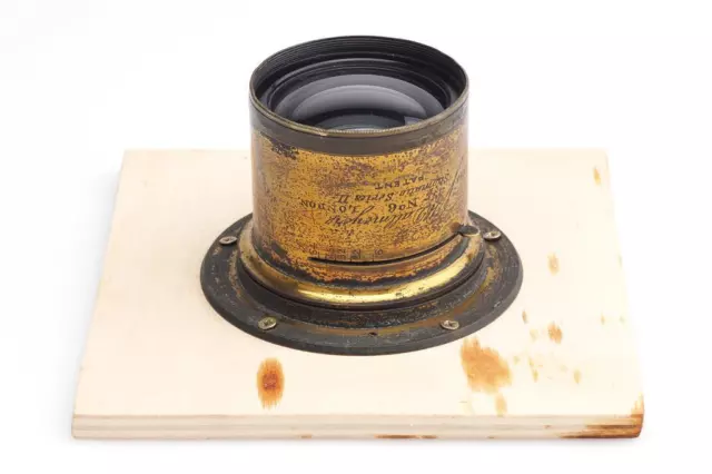 Dallmeyer London No. 6 Stigmatic Series II Brass Lens (1713027591)