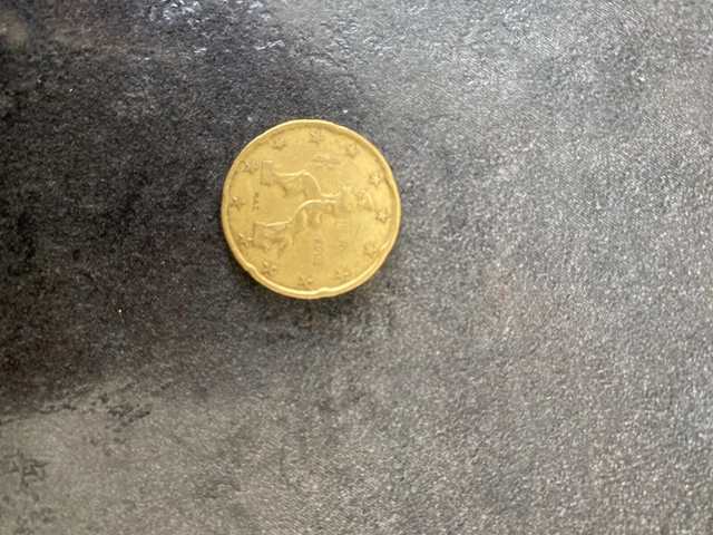 PIÈCE DE 20 centime italie tres rare la date 2002 EUR 100,00 - PicClick FR