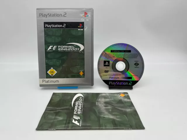 Formel Eins 2001 F1 in OVP Disc neuwertig mit Anleitung Playstation 2 PS2