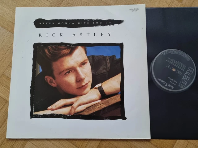 RICK ASTLEY - Never Gonna Give You Up 12'' Vinyl Maxi Europe EUR 60,75 ...