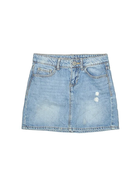 Gap Kids Girls Blue Denim Skirt 6