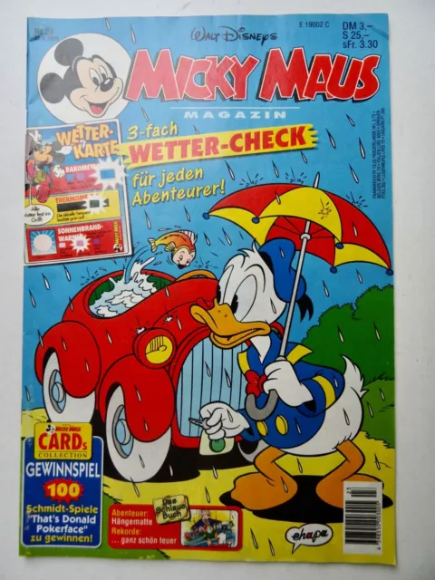 1 Micky Maus Heft Nr. 23 aus 1996, komplett mit allen Beilagen, Zustand 1