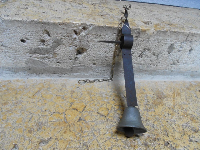 ANCIENNE CLOCHE DE JARDIN en Bronze EUR 28,00 - PicClick FR