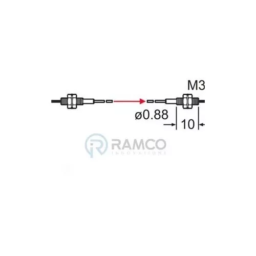 Panasonic FT-31S Thrubeam Fiber Optic Cable MFGD