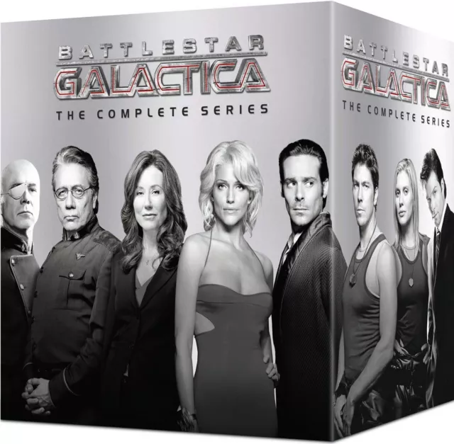 Battlestar Galactica - The Complete Series (DVD, 2010, 25-Disc Set) Edward James