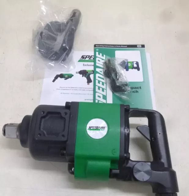 New SPEEDAIRE Impact Wrench: D-Handle, Industrial Duty, 1 in Sq Drive, 45NW59