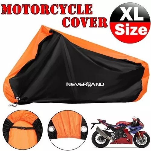 XL Motorcycle Motorbike Cover Waterproof Dust UV Protector For Honda CBR1000RR