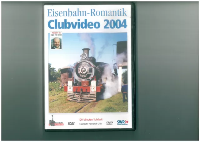 Eisenbahn-Romantik Clubvideo 2004 DVD SWR Paraguay SBB  OVP 1609-13-32