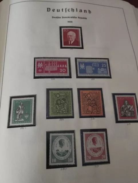 Sellos de Alemania. Colección completa DDR en nuevo. 2