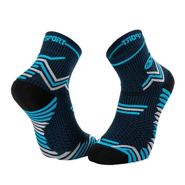 Chaussettes BV Sport Ultra marine et cyan 42/44 bleu marine