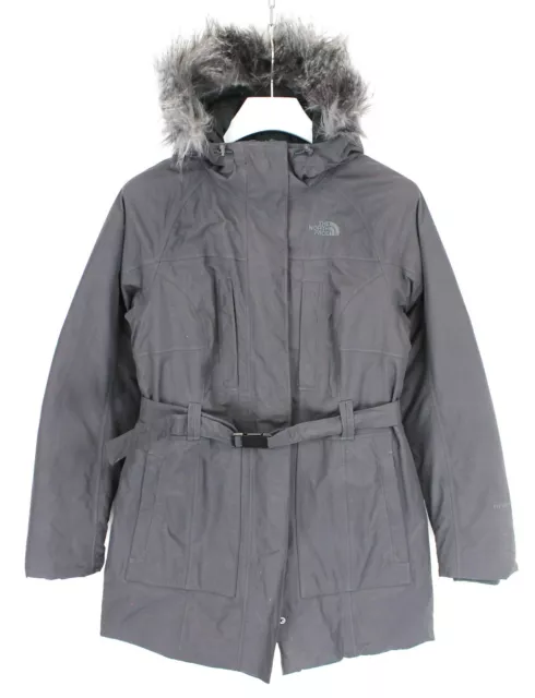 The North Face Hyvent Giacca Donna Medio Giù Imbottito Quadri Cappuccio Cintura