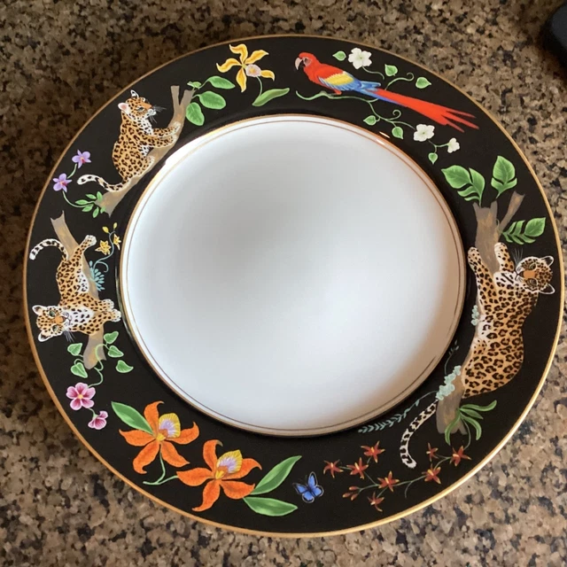 LYNN CHASE JAGUAR Jungle Plate 6 Set 17cm $957.26 - PicClick CA