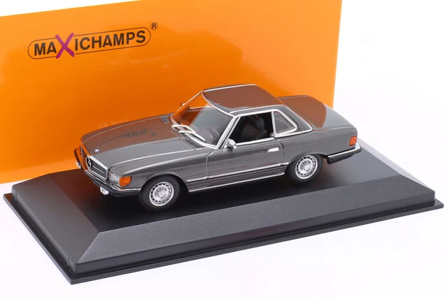 MERCEDES 350 SL CABRIOLET Gris MINICHAMPS 1:43