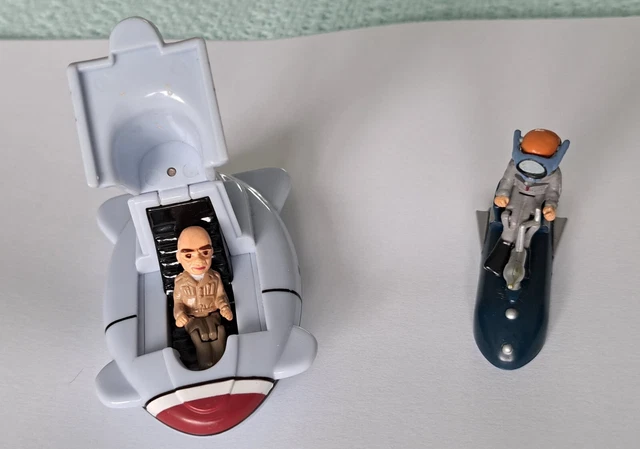 Thunderbirds Vivid Imagination - The Hood submarine, 2 Figures & Hoverbike