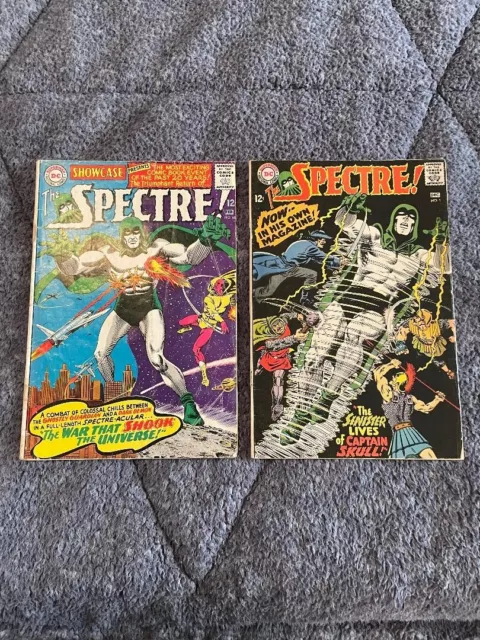 Showcase #60 and SPECTRE #1 1966 & 1967 NO RESERVE