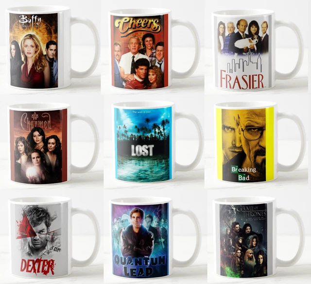 GREATEST TV SHOWS Coffee Mugs Gift coaster Series mug £11.99