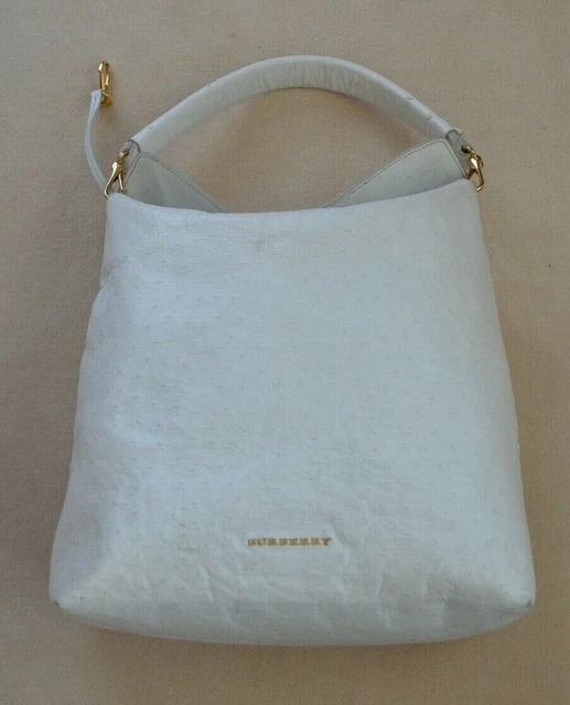 Burberry london grainy online leather medium cale hobo
