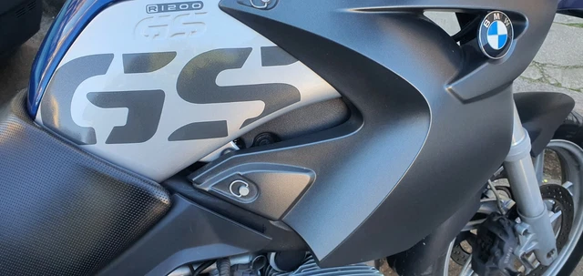 Adesivi Protezioni Cardano Per BMW R1200 GS/GSA 2004-2013 - Blu E Rosso - Foto 5