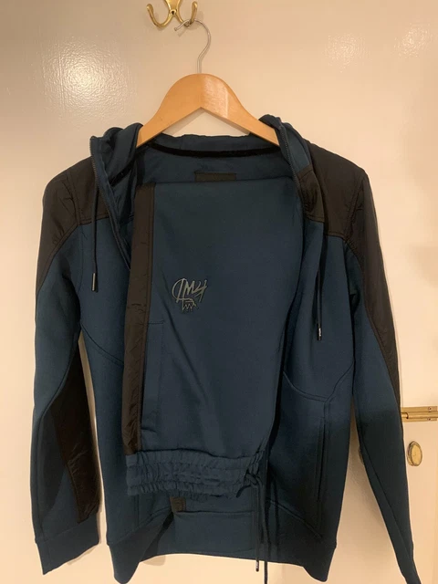 Kwd black and shop gold tracksuit