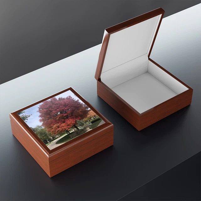 Changing Leaves - Jewelry Box