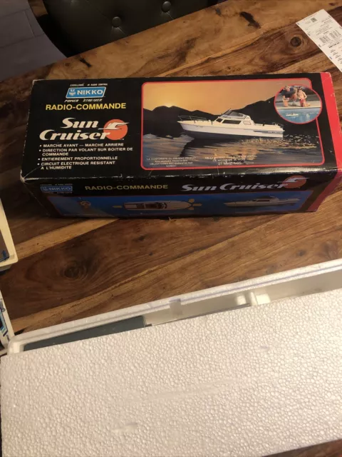 Barco Sun Cruiser 1/25 Vintage Nikko en Caja