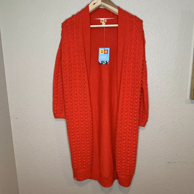 LEGO x Women's Red Cardigan Target Exclusive Size XSmall NWT