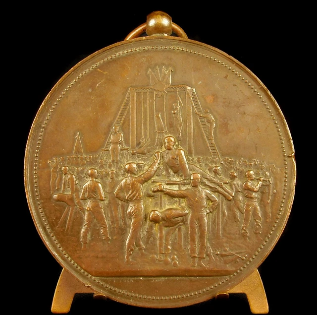 Médaille En Argent 62g - SPORT VILLE DE PARIS 1889 Par Vernon - Art Médaille France