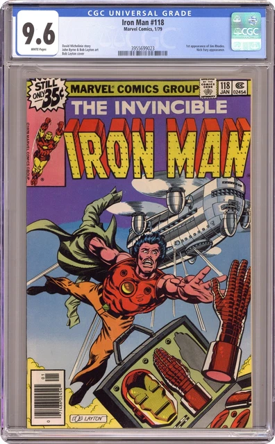 Iron Man #118 CGC 9.6 1979 3955699023 1st app. James Rhodes