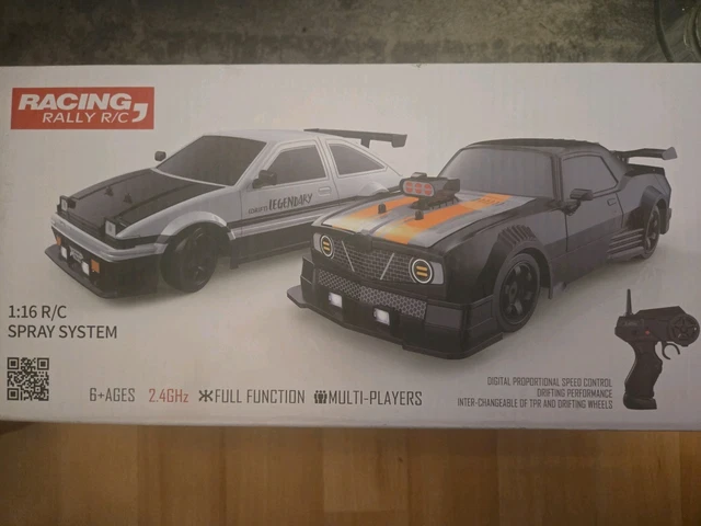 1:16 AE86 RC Car 4WD 2.4G Drift High Speed Racing Charging Boy for ...