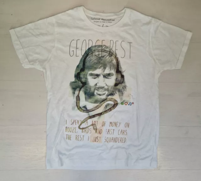 4800/251 Colored Revolutin T-Shirt  Cotone  George Best Maglietta Maglia