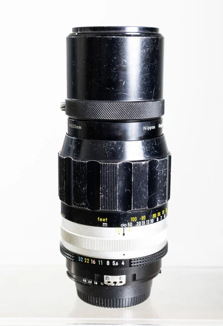 Nikon Nikkor-Q 200mm F4 Micro Nikkor Prime/Macro Lens Ai Converted
