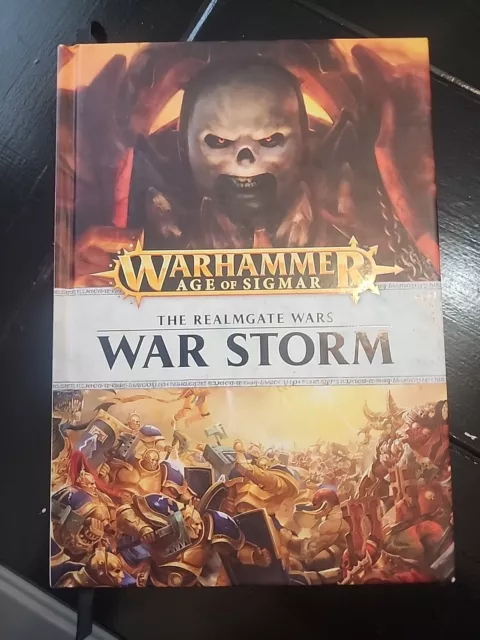 Warhammer Age of Sigmar: The Realmgate Wars Book 1:  War Storm, Hardcover