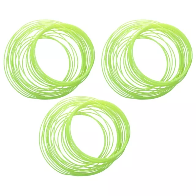 3X 3D Drucker Stift Filament 1.75mm Pla 10M(Leuchten in Dunkelgelb Pla) K3T7