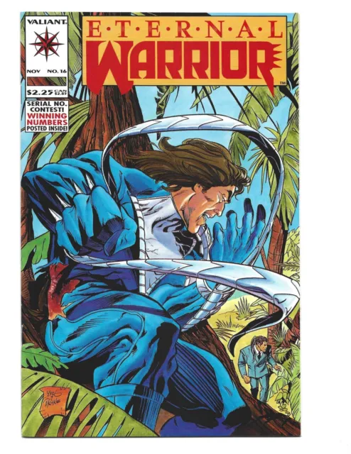 Eternal Warrior (1992) #16 November 1993 Valiant VF- B&B Combine Shipping!